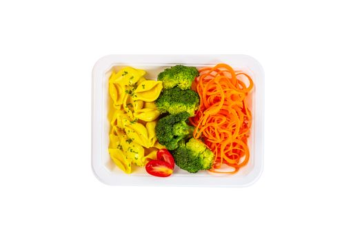 Mac & Cheese w carrots & broccoli (DL Care Meals)